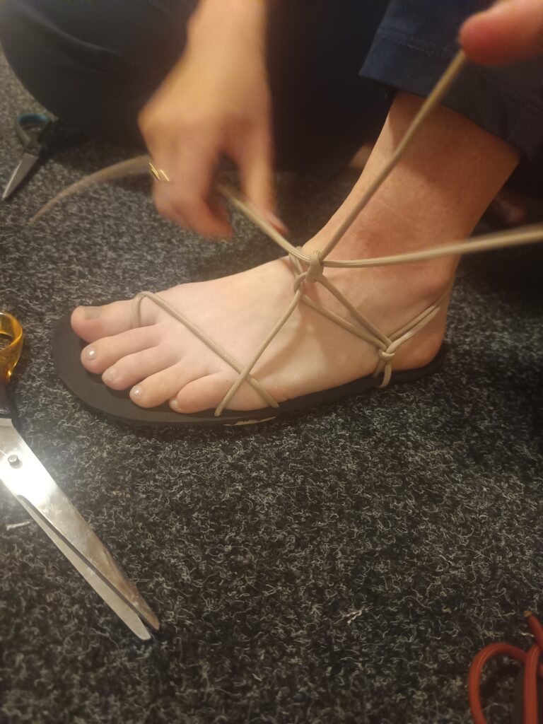 Barefoot sandále